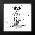 thumbnail image 2 of Atelier B Art Studio 12x12 Black Modern Framed Museum Art Print Titled - DALMATIAN DOG, 2 of 5