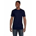 thumbnail image 2 of HanesYoung Men's Solid Short Sleeve Nano Tee, 2 of 3