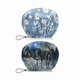 thumbnail image 1 of wonima11 2 PCS Shower Cap Waterproof Double Layer Elastic Adjustable Reusable Hair Bath Caps for Girls Women Cute Aesthetic-Blue White, 1 of 1