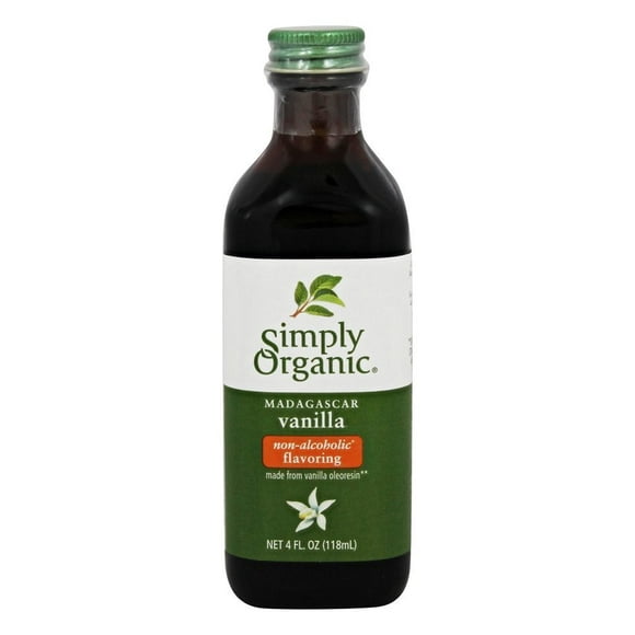 Simply Organic - Madagascar Vanilla Non-Alcoholic Flavoring - 4 fl. oz.