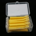 thumbnail image 3 of STARTIST 20 Pieces Interdental Brush Toothpick Floss Teeth Cleaner Oral Care Yellow, 3 of 8