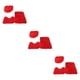 thumbnail image 5 of Advancent 3 uds PU textura fuerte absorción de agua juego de alfombrillas para baño alfombras cubierta alfombra roja Type1 NO1, 5 of 6