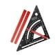thumbnail image 1 of Medición De ángulo De 80, Cadera, Val Y Com, Gato, Cortes De Aluminio Cuadrado De Aluminio, Cuadrado De Marco De Madera De 7 Pulgadas, Cuadrado Inteligente, Ideal Para Techos,, 1 of 7