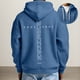 thumbnail image 2 of WILLBEST Sudadera Deportiva para Hombre, Sudadera con Capucha, Suave y Cómoda, para Uso Informal Al Aire Libre, con Bolsillo Frontal y Cordón Ajustable XXXXGrande, 2 of 9