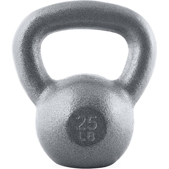 YSHIHAO Cast Iron Kettlebell, 15-45 lb Selectable, Solid One-Piece, Home Gym Strength, CrossFit, HIIT and Full-Body Workouts
