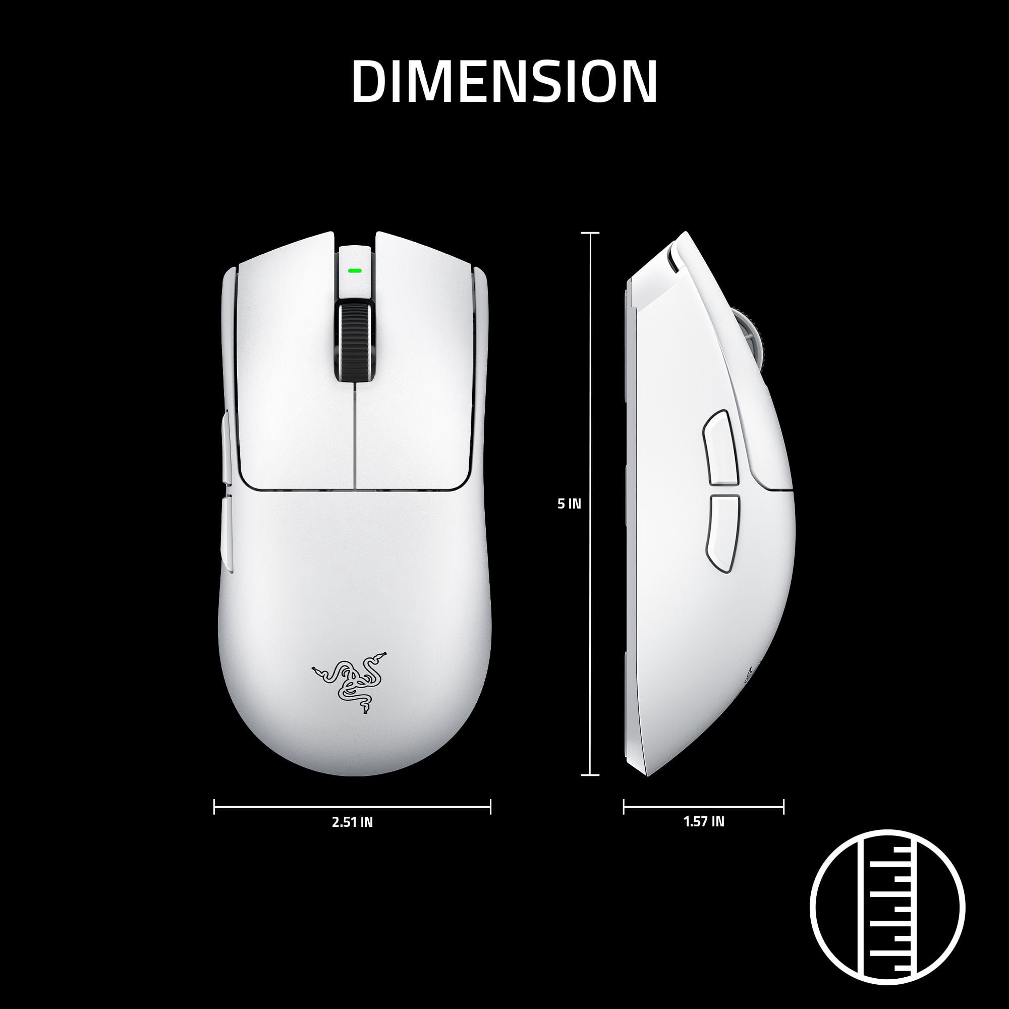 Razer Viper V4 Pro Wireless Gaming Mouse – 50g Ultra Lightweight