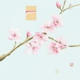 thumbnail image 2 of Gore, Ally-Reader, Robert 15x15 White Modern Wood Framed Museum Art Print Titled - Pink Cherry II, 2 of 4