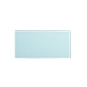 WS Tiles - Sample - Peel & Stick 3" x 6" Glass Subway Tile in Baby Blue
