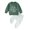 AB89 Green, variant on Bainana Boys Christmas Outfit Set Long Sleeve Letter Print Sweatshirt Pants 2 Pieces Matching Set Toddler Kids Cozy Active Wear