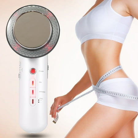 Fat Remove Massager RF Radio Frequency Cavitation Red Light Therapy 3 in 1 Multifunctional Machine for Stomach Arm Body Slimming, Skin Tightening