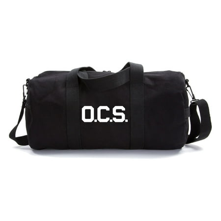 OCS Letters Officer Branch of Service Heavyweight Canvas Duffel