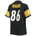 thumbnail image 3 of Women's Mitchell & Ness Hines Ward Black Pittsburgh Steelers Legacy Replica Player Jersey, 3 of 3