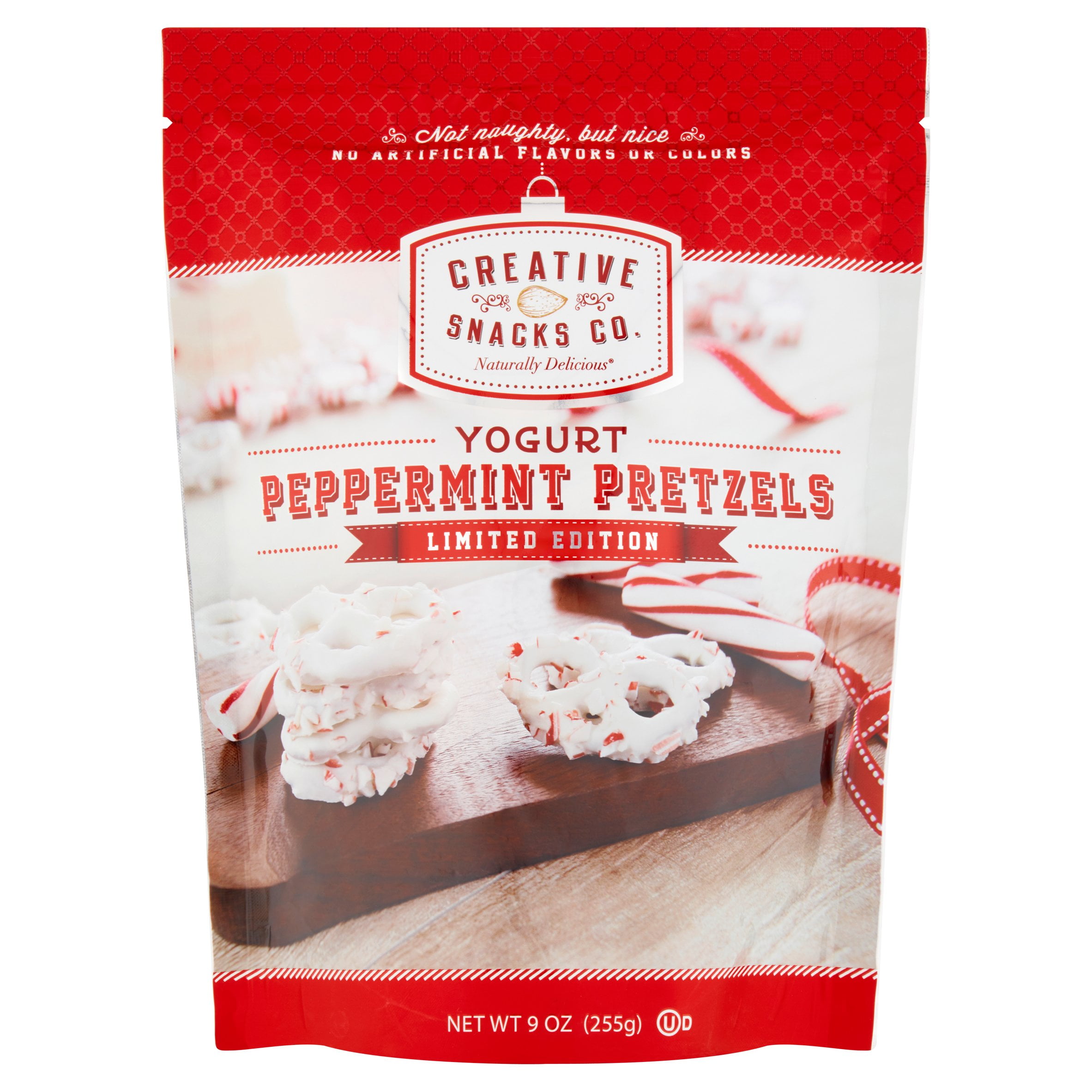 Creative Snacks Co. Yogurt Peppermint Pretzels Limited Edition, 9 oz
