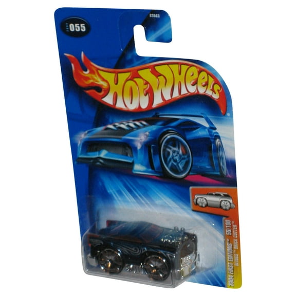 Hot Wheels 2004 First Editions Blings Brick Cutter Blue Toy Car 055/100