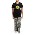 thumbnail image 4 of CafePress - Celtic Knot Irish Shoes Pajamas - Women's Short Sleeve Print T-Shirt and Pants Dark Cotton Pajama Set, 4 of 7