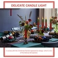 thumbnail image 4 of 2 piezas de Navidad Vela Tema de velas Desktop Led Vela Diseño de Navidad Decoración de luz de vela, 4 of 6
