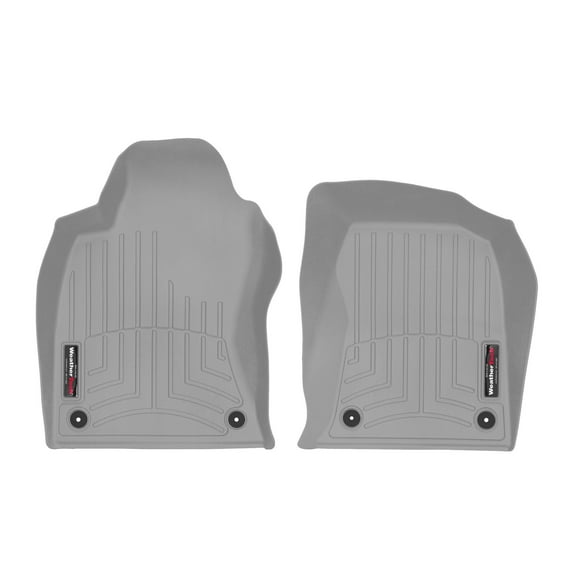 WeatherTech Custom Fit FloorLiners compatible with 1998-2004 Audi A6 - 1st Row (Driver & Passenger), Grey