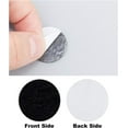 thumbnail image 4 of 100Pcs Flat Round Black Self-Adhesive Felt Fabric Circles Furniture Pads for Hardwood Tile Floor Anti Scratch Noise Reduction Against Bumps DIY Projects 20mm in Dia 1mm Thick, 4 of 7