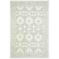 thumbnail image 3 of SAFAVIEH Bella Aliya Geometric Bordered Wool Area Rug, Grey/Ivory, 6' x 9', 3 of 9