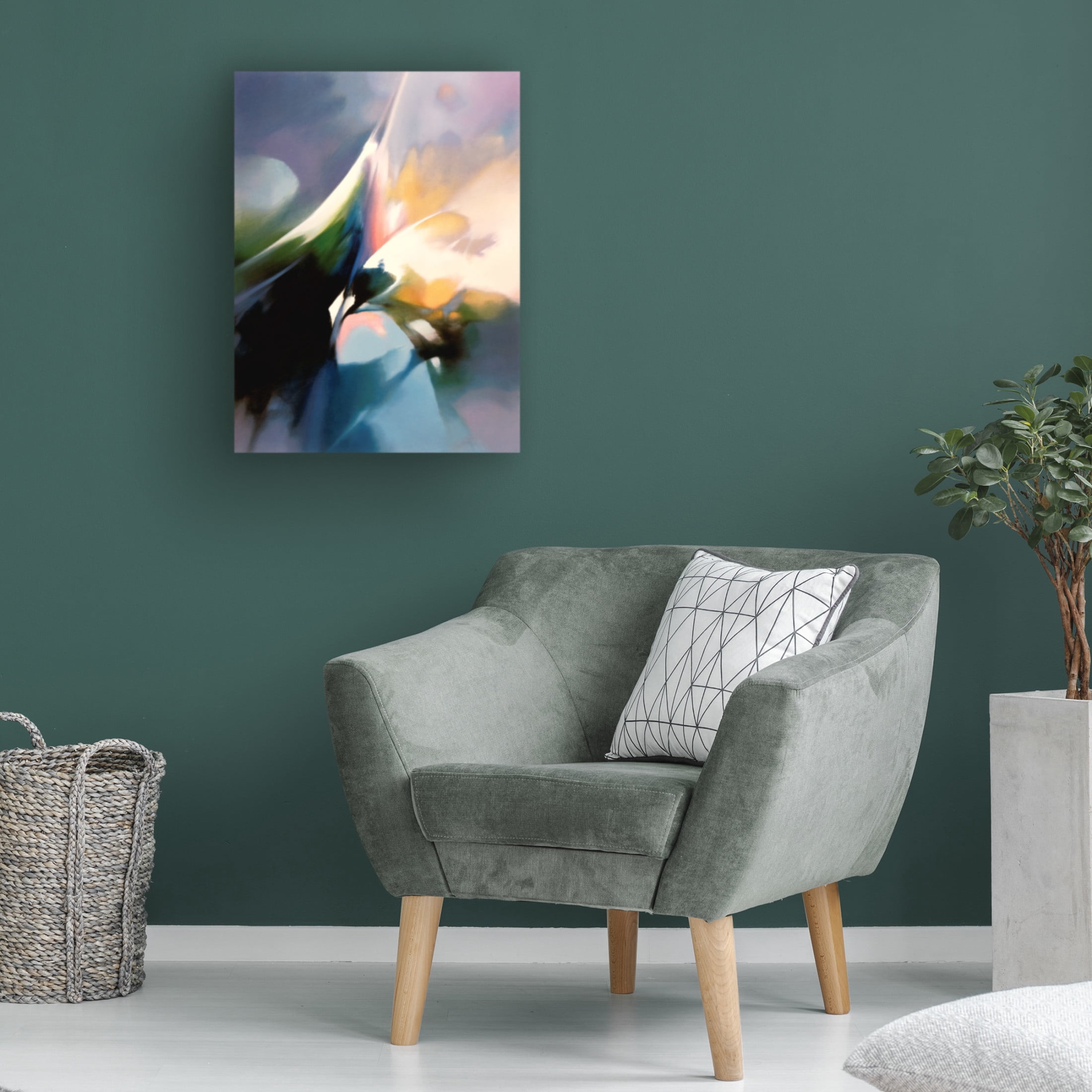 Canvas Wall Art - Thomas Leung 'Effervescence' Wall Art for Living Room, Bedroom, or Office Décor by Trademark Fine Art - 18 x 24 Inches