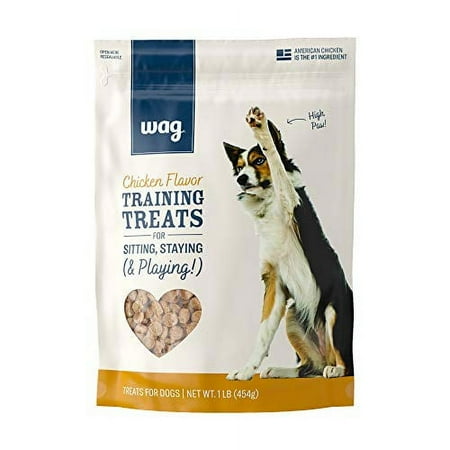 Wag Chicken Flavor Training Treats for Dogs, 1 lb. Bag (16 oz)