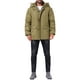 thumbnail image 2 of Abrigo de invierno cálido para hombres INSPIRE CHIC, forrado de felpa, grueso, con capucha, chaqueta L amarilla verde, 2 of 6