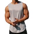 thumbnail image 1 of Magiftbox-tanques musculares para entrenamiento para hombre, chaleco de gimnasio, Fitness, correr deportes, camisetas sin mangas de malla, secado rápido, T52T53, 1 of 4