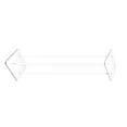 thumbnail image 3 of 9 X 9 X 36" 1/2" Rods Clear Riser Acrylic Transparent Plexiglass Pedestal Table Display Podium Glorifier Riser Stand Centerpiece Flower Sculputure Merchandise Lamp Book Stand 2X10136-9X9"+4X10133-36", 3 of 5