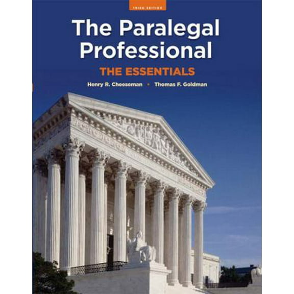 Pre-Owned The Paralegal Professional: The Essentials (Paperback) 0135064015 9780135064016