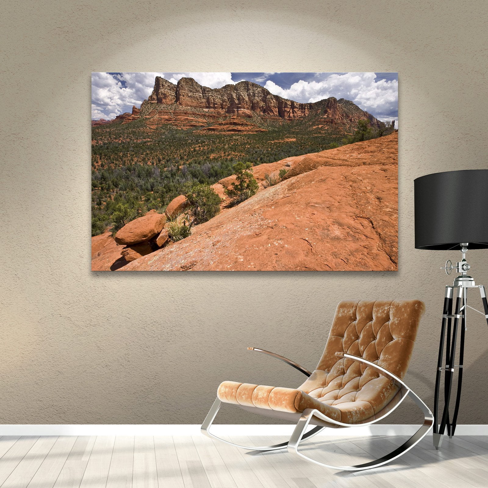Cody York "Sedona 1" Floater-Framed Gallery-Wrapped Canvas