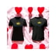 thumbnail image 1 of Playera En Duo Para Parejas De Queen y King 14 De Febrero San Valentin Color Negro Talla Mediana Marca Emil SaEs, 1 of 4