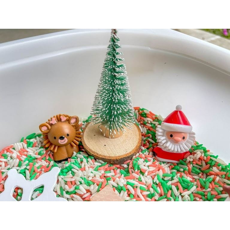  Sensory Bin Filler, Christmas Sensory Filler, Holiday Sensory  Bin, Sensory Play, Toddler Sensory Toys, Sensory Table, Sensory Pasta, Arts  and Crafts for Kids (10 CUPS) : Handmade Products