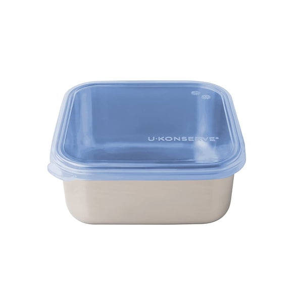 Recipiente de almacenamiento de alimentos U Konserve de acero inoxidable de 900 ml