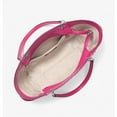 thumbnail image 2 of Michael Kors Women's Jet Set Large Signature Logo Top Zip Shoulder Bag (Dragonfruit), 2 of 6