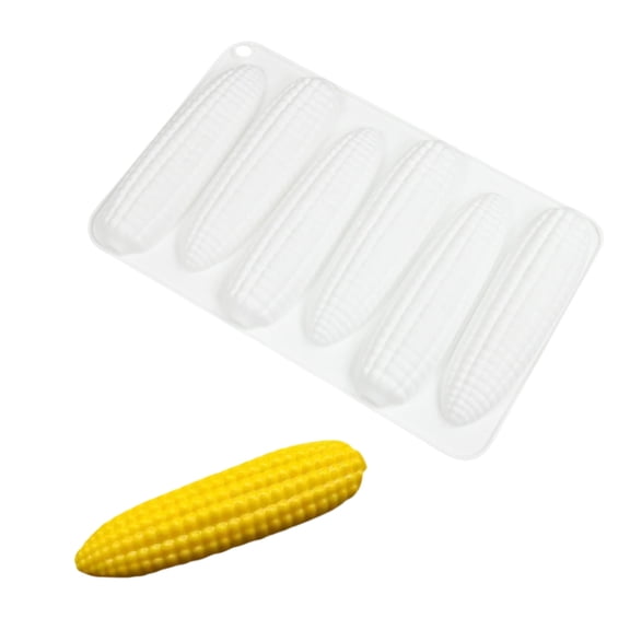 Food Grade Silicone Corn Shape Dessert Molds for Making Mousses Cake Pastries Jellies Cheese cake and Decorative Dessert