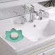 thumbnail image 4 of Paquete de 4 jaboneras de flores de loto con drenaje, soporte de jabón de silicona, bandeja de jabón Flexible antideslizante para ducha de baño, 4 of 5