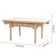 thumbnail image 4 of Mesa en miniatura 1:12, juguete de imitación, muebles de simulación, mesa auxiliar para niños, accesorios de escena de vida de juguete,, 4 of 4