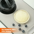 thumbnail image 5 of Hamburger Press Patty Maker with 100 Wax Papers,Burger Press,4 in 1 Non-Stick Meat Beef Veggie Hamburger Mold,Kitchen Gadgets to Make Patty for Stuffed Slider BBQ Barbecue Grilling, 5 of 9