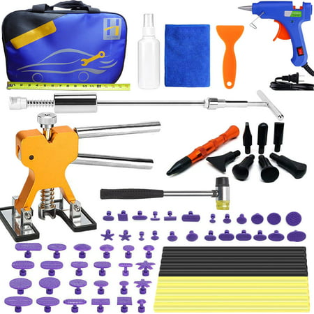 Auto Dent Puller Kits - Adjustable Dent Remover Tools Paintless Dent Repair Dent Lifter for Car Large & Small Ding Hail Dent Removal