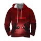 thumbnail image 1 of Sudadera con capucha para hombre, diseño de Día de Todos los Santos, con bolsillos, manga larga, sudadera con capucha, sudadera con capucha, blusa de poliéster para hombre, 1 of 5