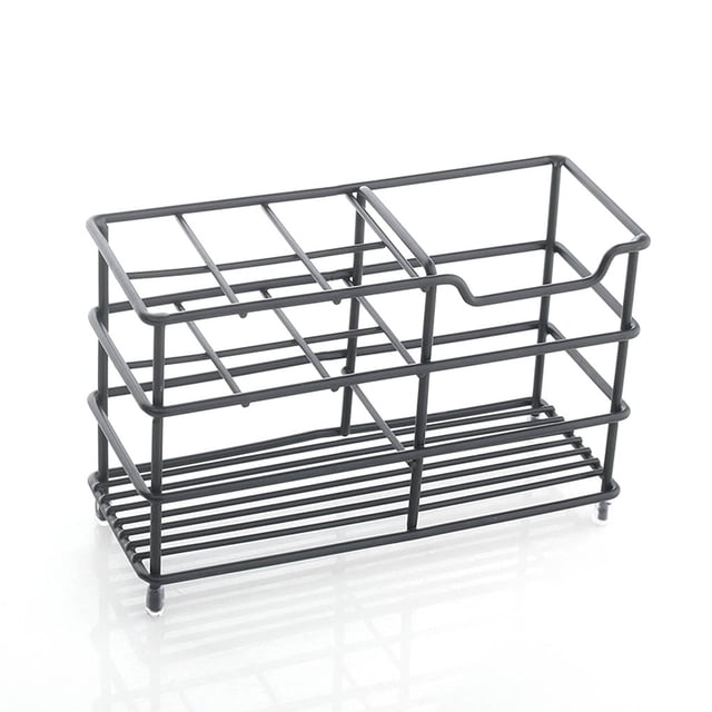 Billuyoard Estante de almacenamiento Soporte de pared A prueba de herrumbre Instalación práctica Accesorios prácticos para el hogar Soporte de Juegos de accesorios de baño Negro
