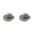 thumbnail image 4 of Sombreros de vaquero Minnieouse Cómodos gorros masculinos Estilo simple color rojo caqui Negro rojo vino Gris, 4 of 6