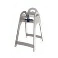 thumbnail image 1 of Koala Kare KB105-01 29 1/2" Stackable Plastic High Chair w/ Waist Strap, Gray, 1 of 1