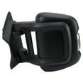 thumbnail image 3 of TRQ Driver Side Power Mirror Textured Black with Blind Spot Mirror Fits 2014-2023 Ram ProMaster 1500 2500 3500 CH1320433, 3 of 5
