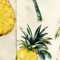 thumbnail image 6 of UVEASISHA Mens Short Sleeve Hawaiian Shirts Casual Pineapple Palm Tree Printed Button Down Shirt Summer Tropical Beach Vacation Clothes Birthday Gifts for Dad Yellow L, 6 of 8