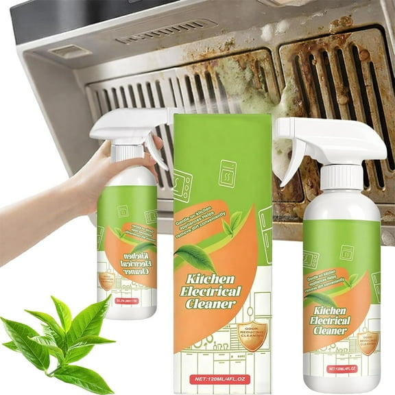 1/2/3PCS Electrolyzed Ion Kitchen Cleaner Spray, Multi-Purpose Cleaning Spray for Home, Stove, Oven, Range Hood & Appliances, All-Purpose Non-Toxic Kitchen Surface Cleaner