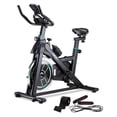 thumbnail image 1 of Combo Bicicleta Estática Spinning Rueda 15 kg + 2 Cuerdas Saltar 300 cm, 1 of 6