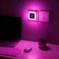 thumbnail image 5 of Fufafayo under $5 Night Light, LED Plug In Wall Light, Auto Sensor Dusk to Dawn, Bedroom Hallway Lighting, Kitchen Bathroom Lamp, Energy Efficient Bulb, Safety Illumination Device, 5 of 6