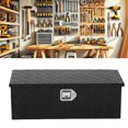 thumbnail image 1 of Boîte à Outils pour Lit de Camion, Boîte à Outils en Aluminium Robuste pour Remorque de Lit de Camionnette RV, Boîte de Rangement pour Languette de Remorque Extérieure à 5 Barres avec Clés et Verrou, 30 Po X 13 Po X 10 Po, 1 of 7