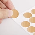 thumbnail image 3 of Pegatinas para orificios de tornillos, cubiertas de PVC autoadhesivas, pegatinas decorativas de 21 mm, tapas de cubiertas para tornillos, ideales para muebles de madera, armario, estante, placa de, 3 of 7